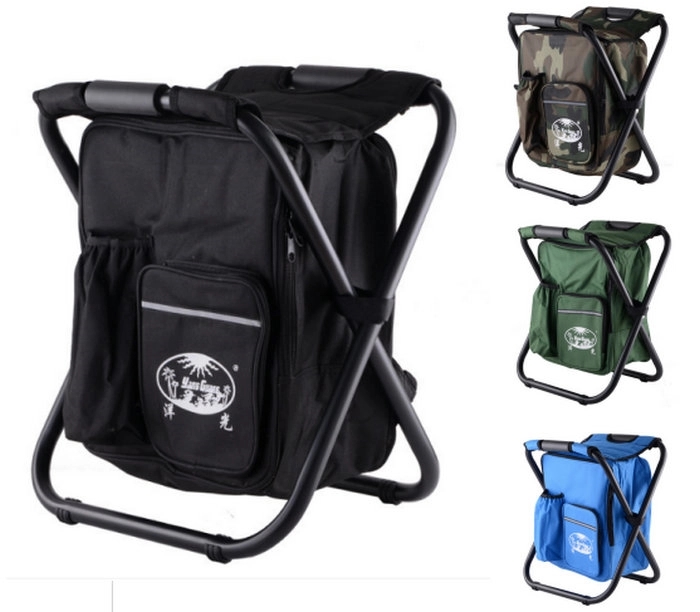 Portable Chair with Cooler Bag 1