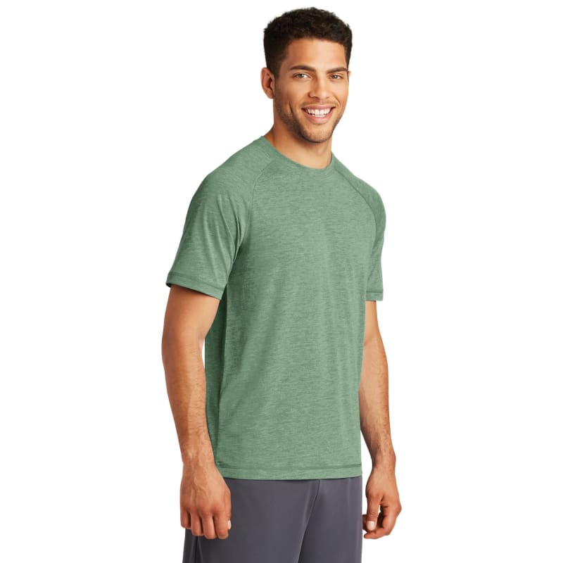Sport-Tek PosiCharge Tri-Blend Wicking Raglan Tee. 116