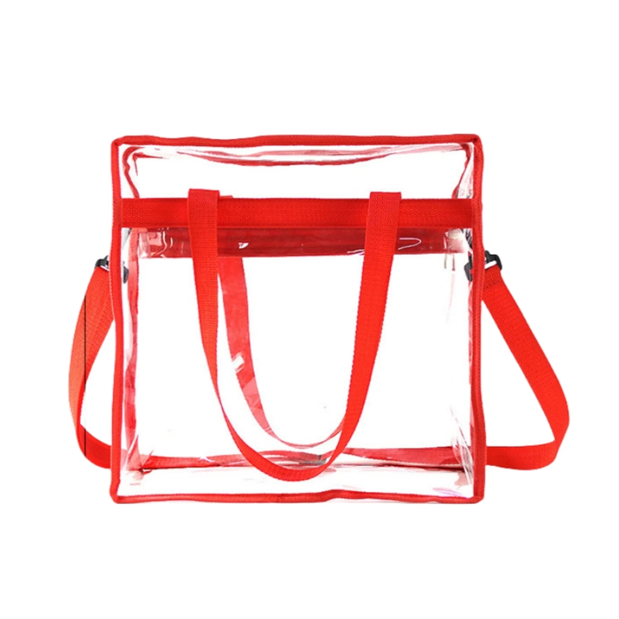 Large Beach Concert Clear PVC Shopping Tote Bag 7