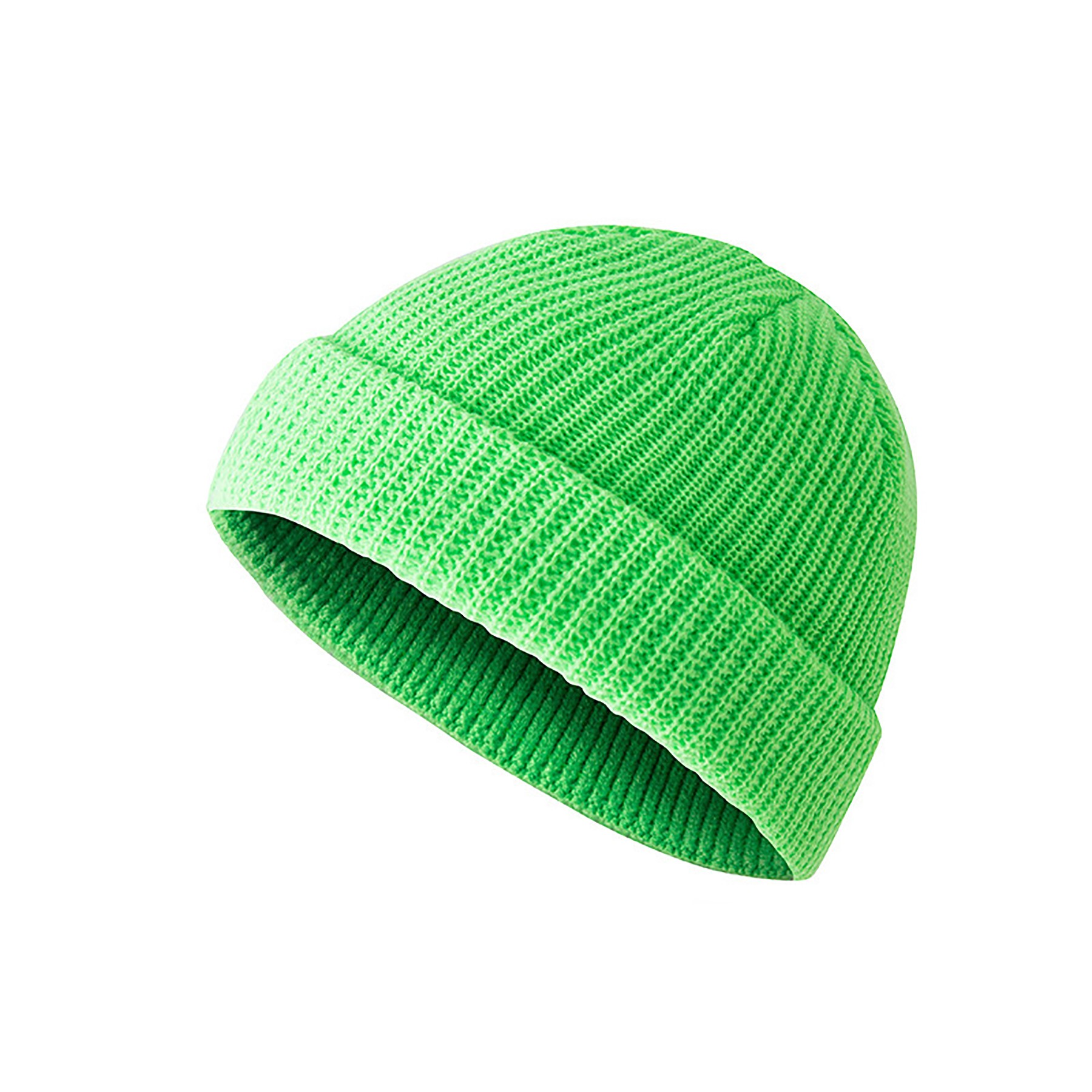 Unisex Roll Up Edge Fisherman Beanie 19