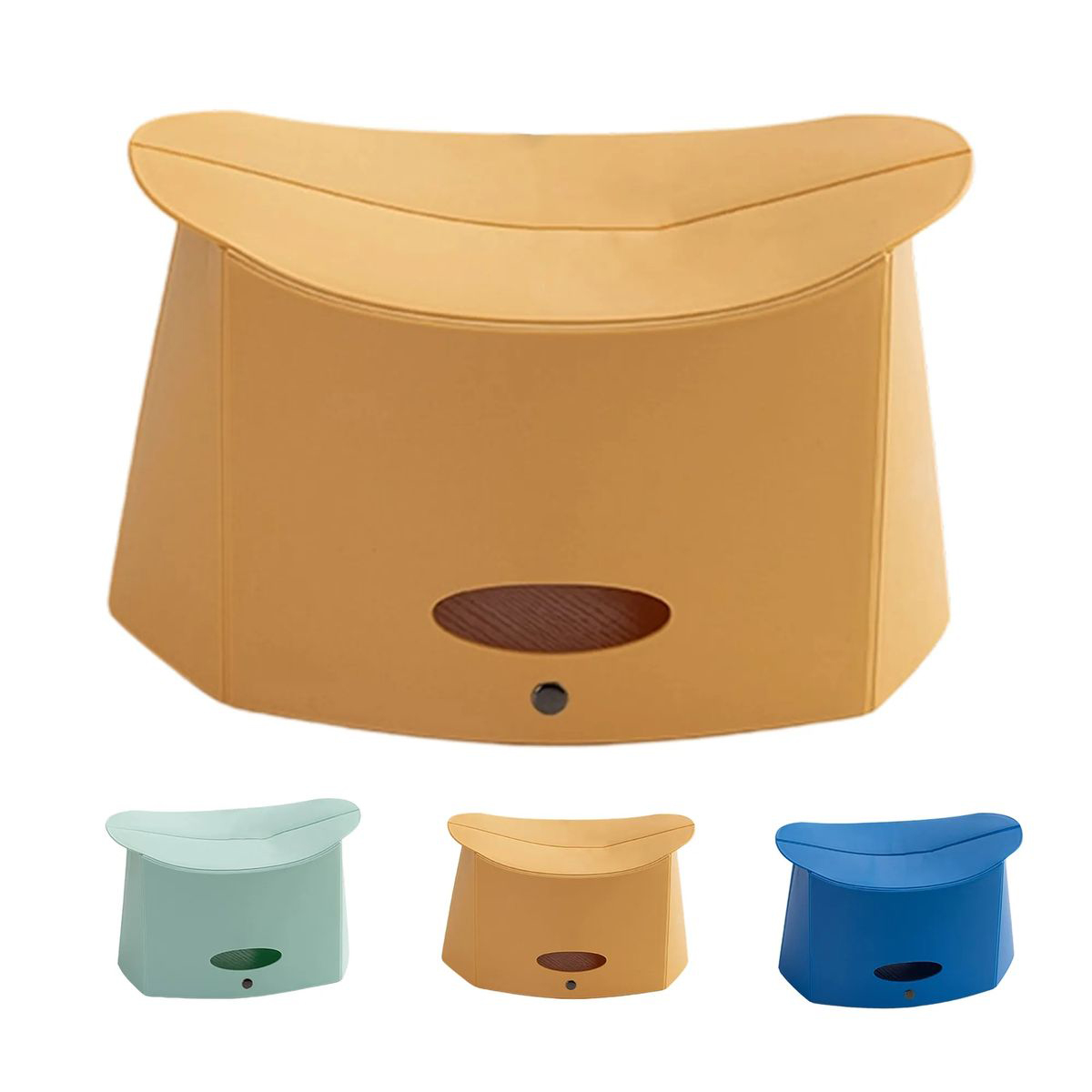 Durable Plastic Folding Stool with Waterproof Construction 3