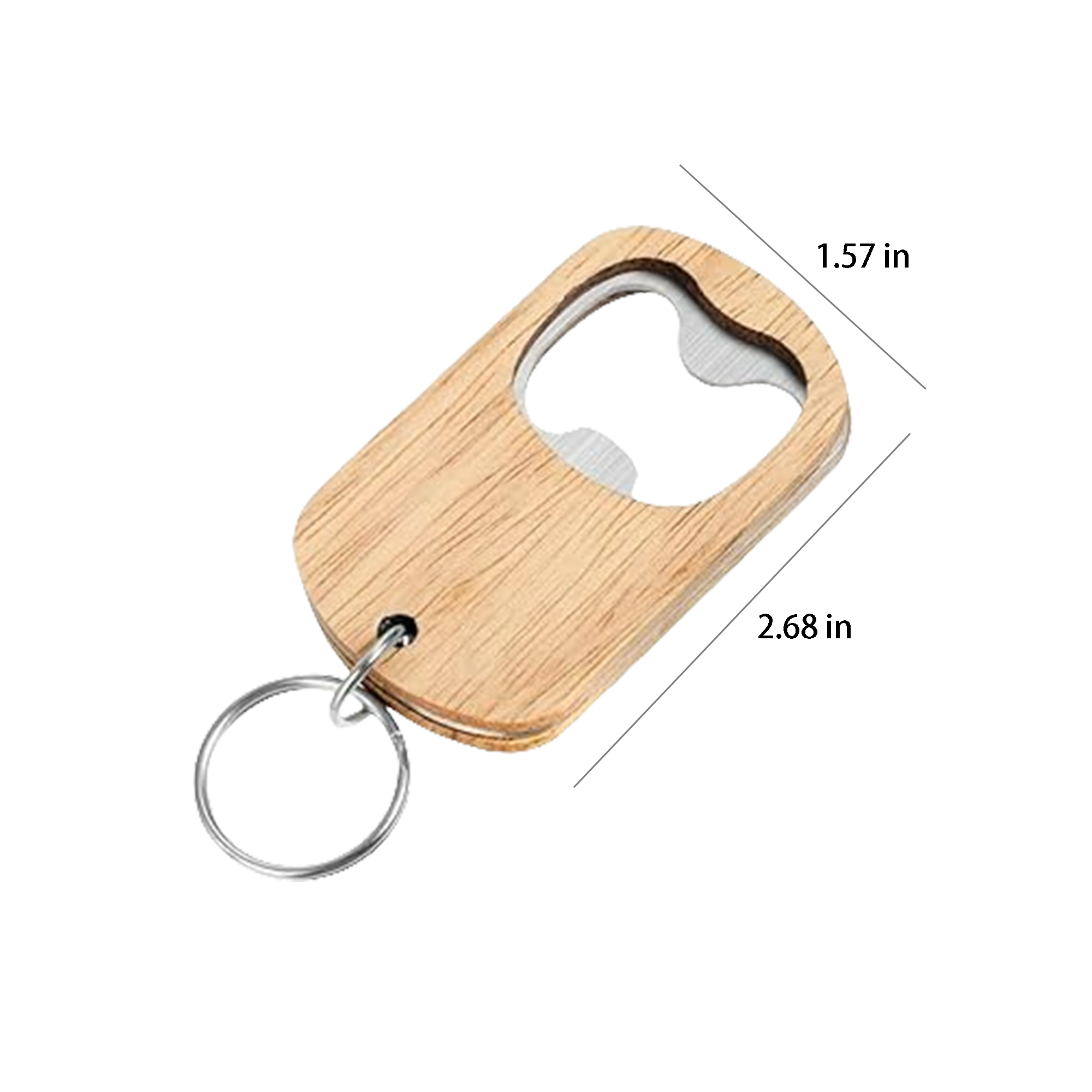Home Wood Keychain Opener 3