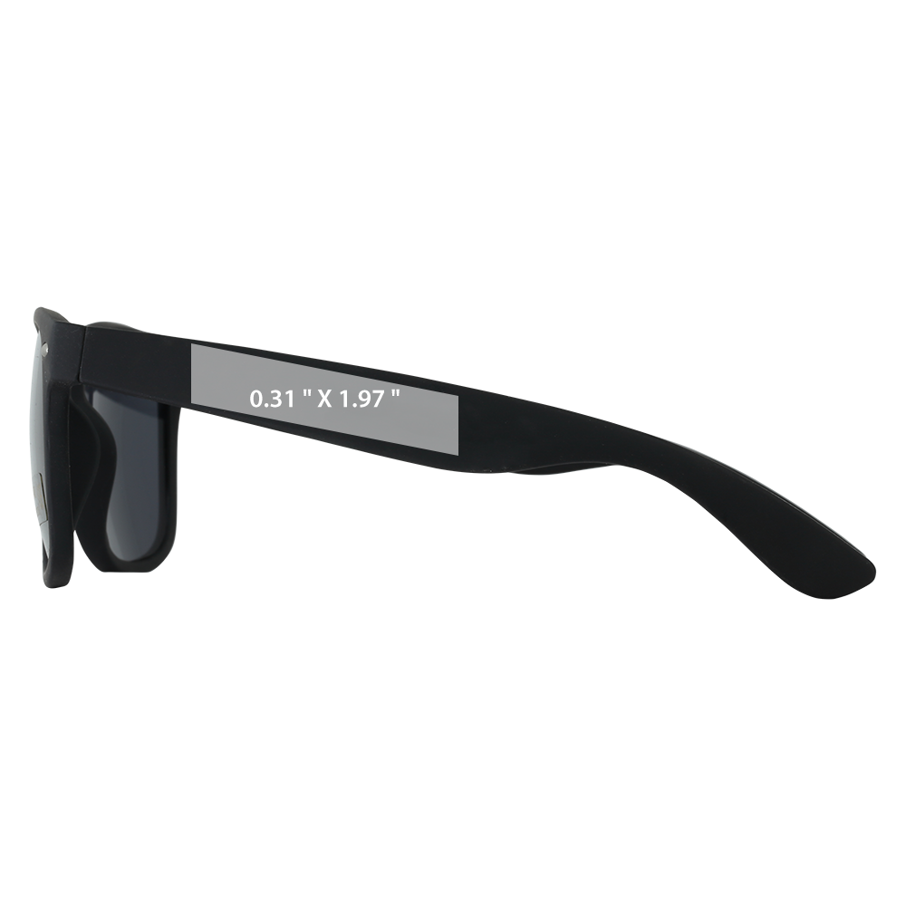 Matte Plastic Promotional Sunglasses