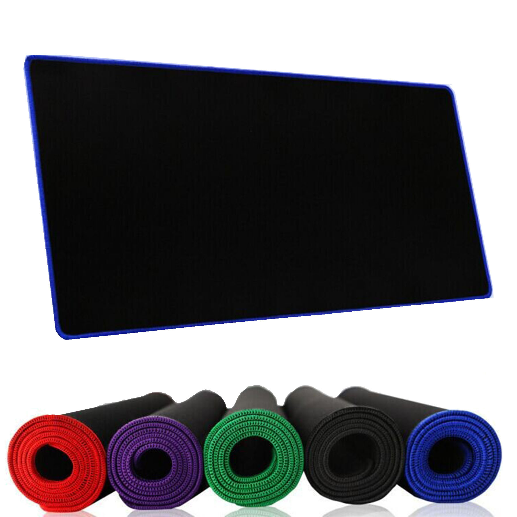 Large Extended Gaming Mouse Pad with Stitched Edges 2