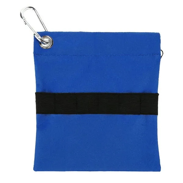 Nylon Golf Tee Bag with Carabiner 1
