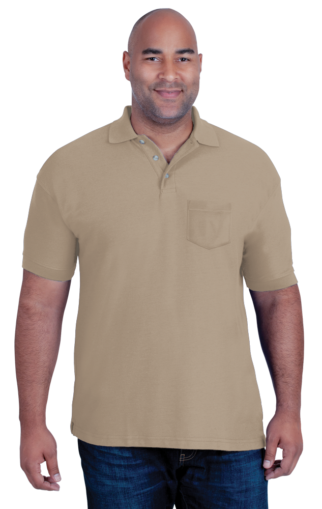 Men's Scotchgard Pique Polo with Pocket 13