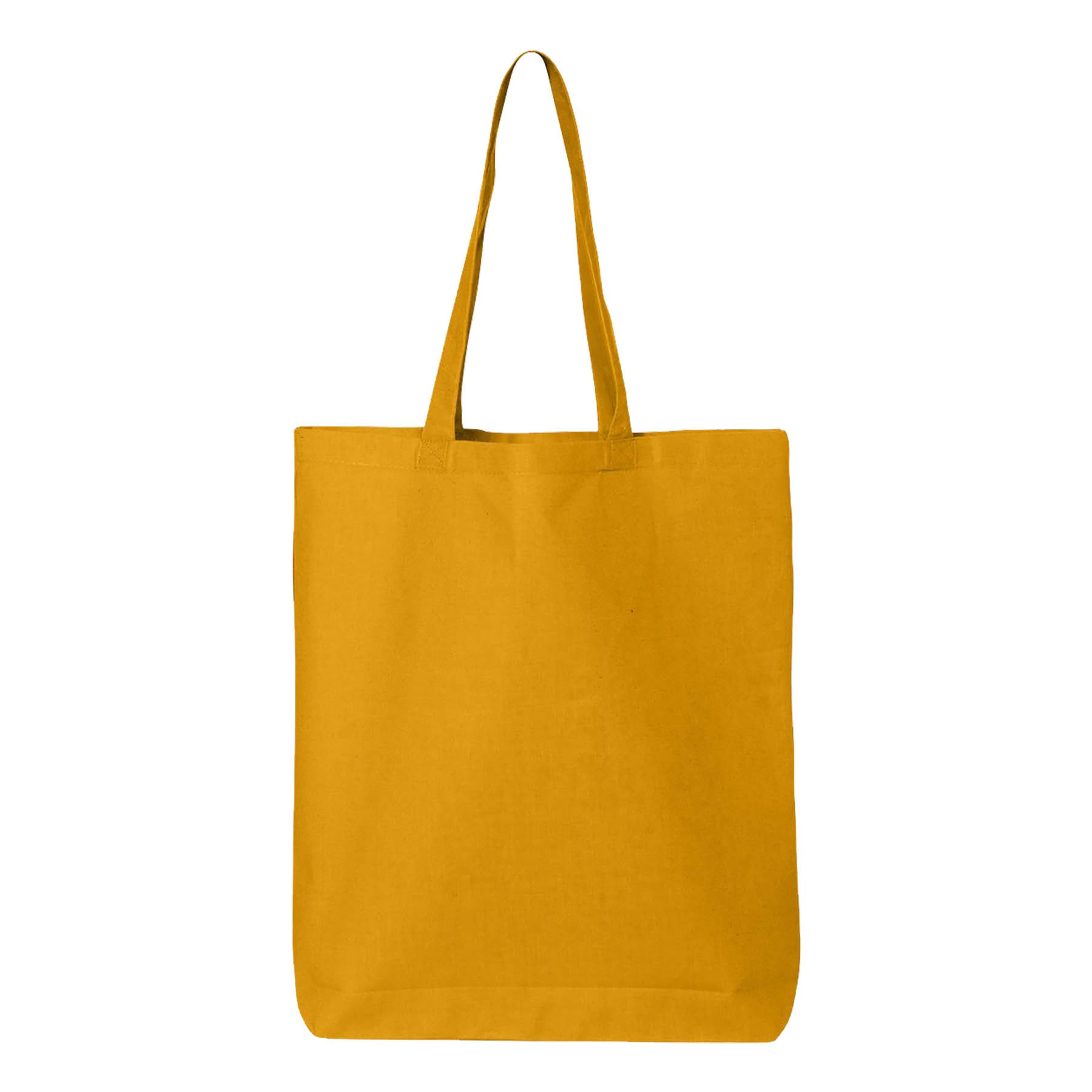 6 oz. 100% Cotton Canvas Tote Bag w/Bottom Gusset 39