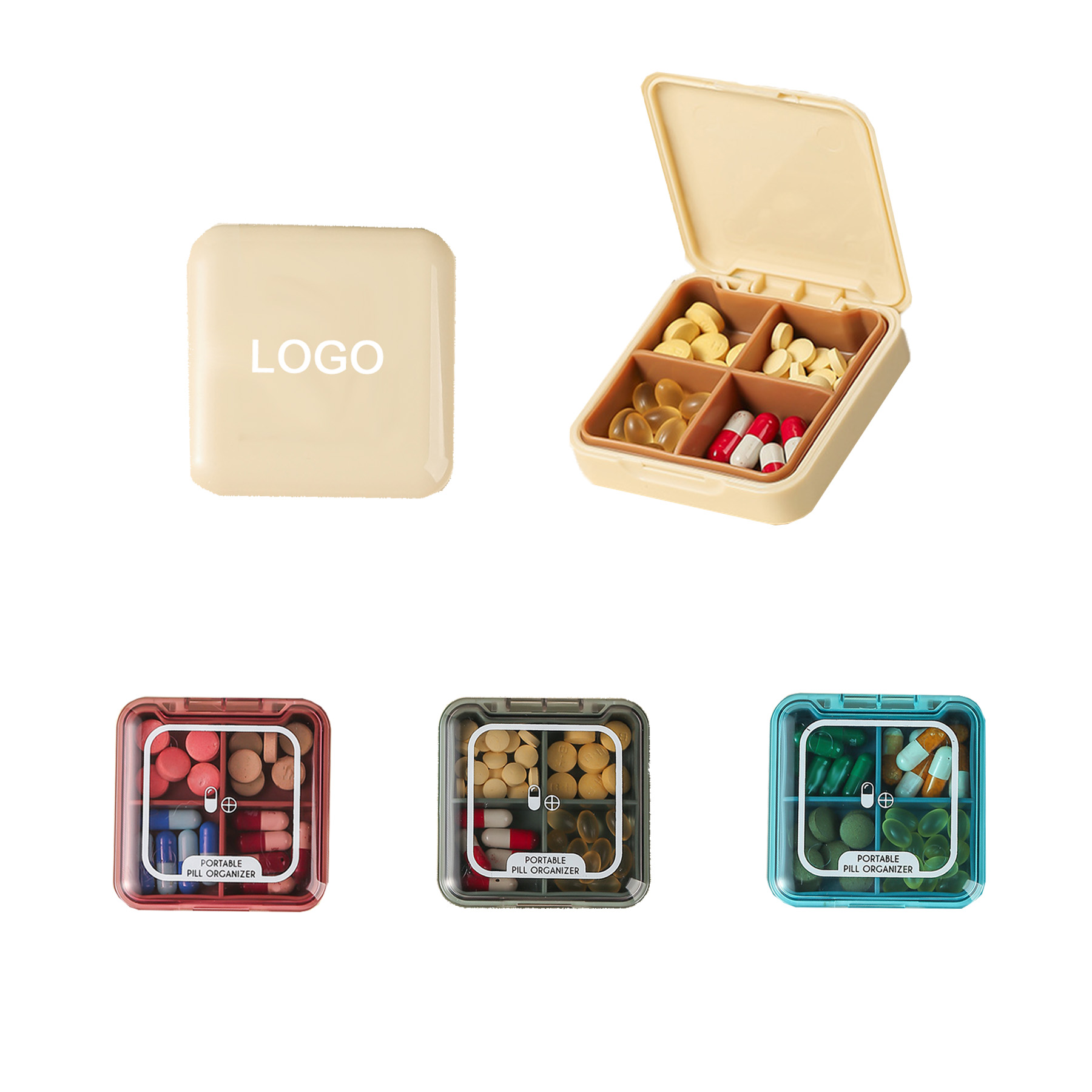Portable Mini Pill Box 1