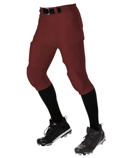 Adult No Fly Football Pant With Slotted Waist 2