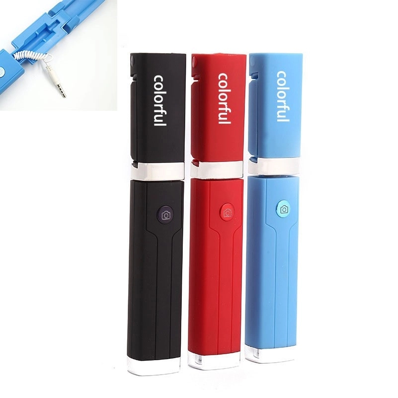 Mini Lipstick Wired Selfie Stick 1