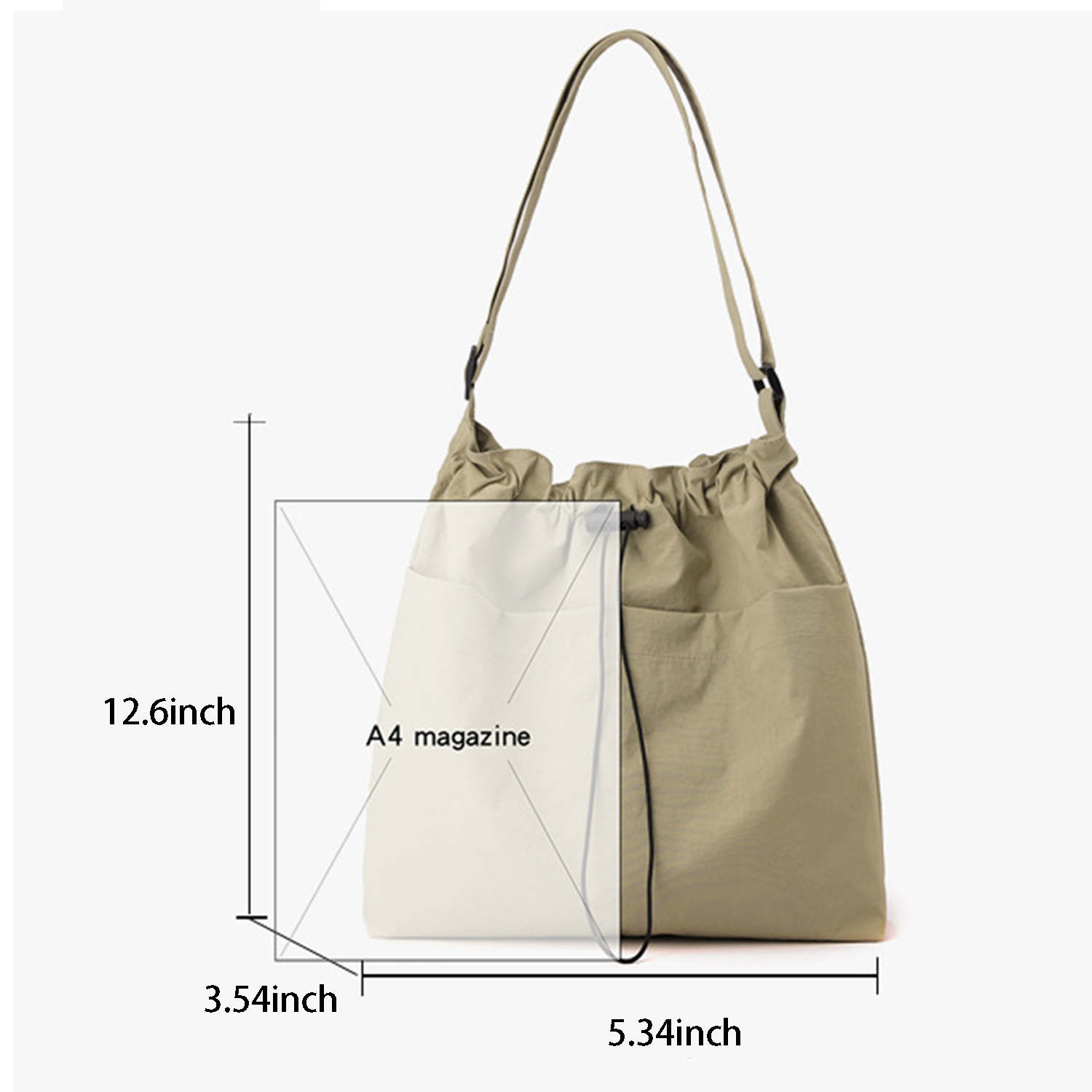 Nylon Hobo Crossbody Shoulder Bag 9