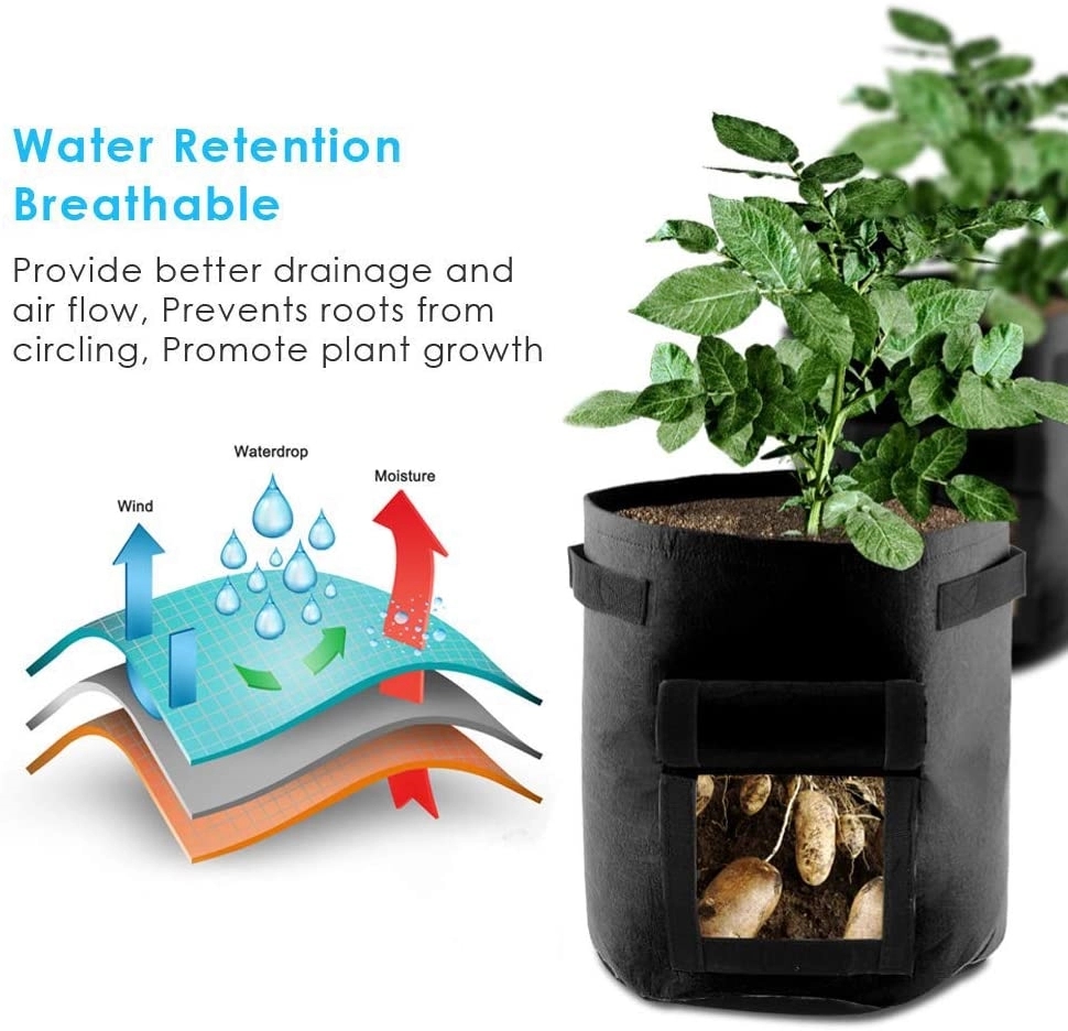 10 Gal. Multi-Functional Vegetable Grow Bag 1