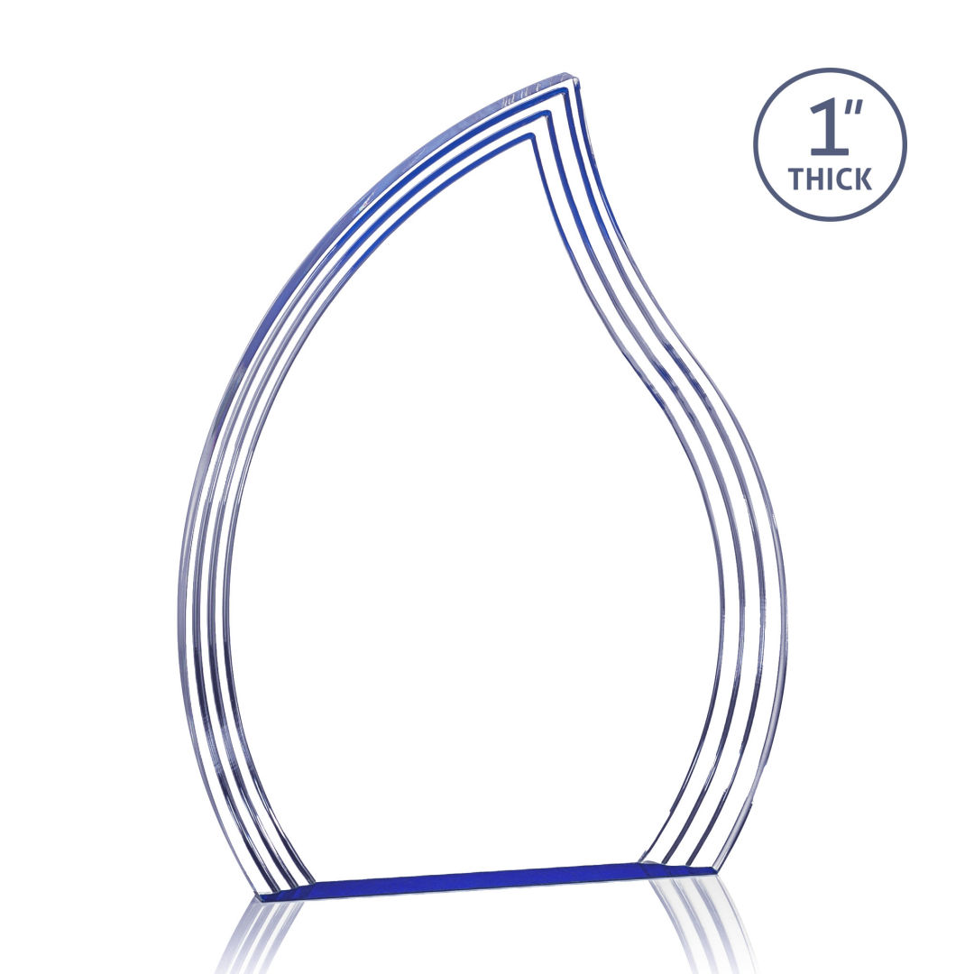 Tidworth VividPrint™ Award - Clear Blue Right 6