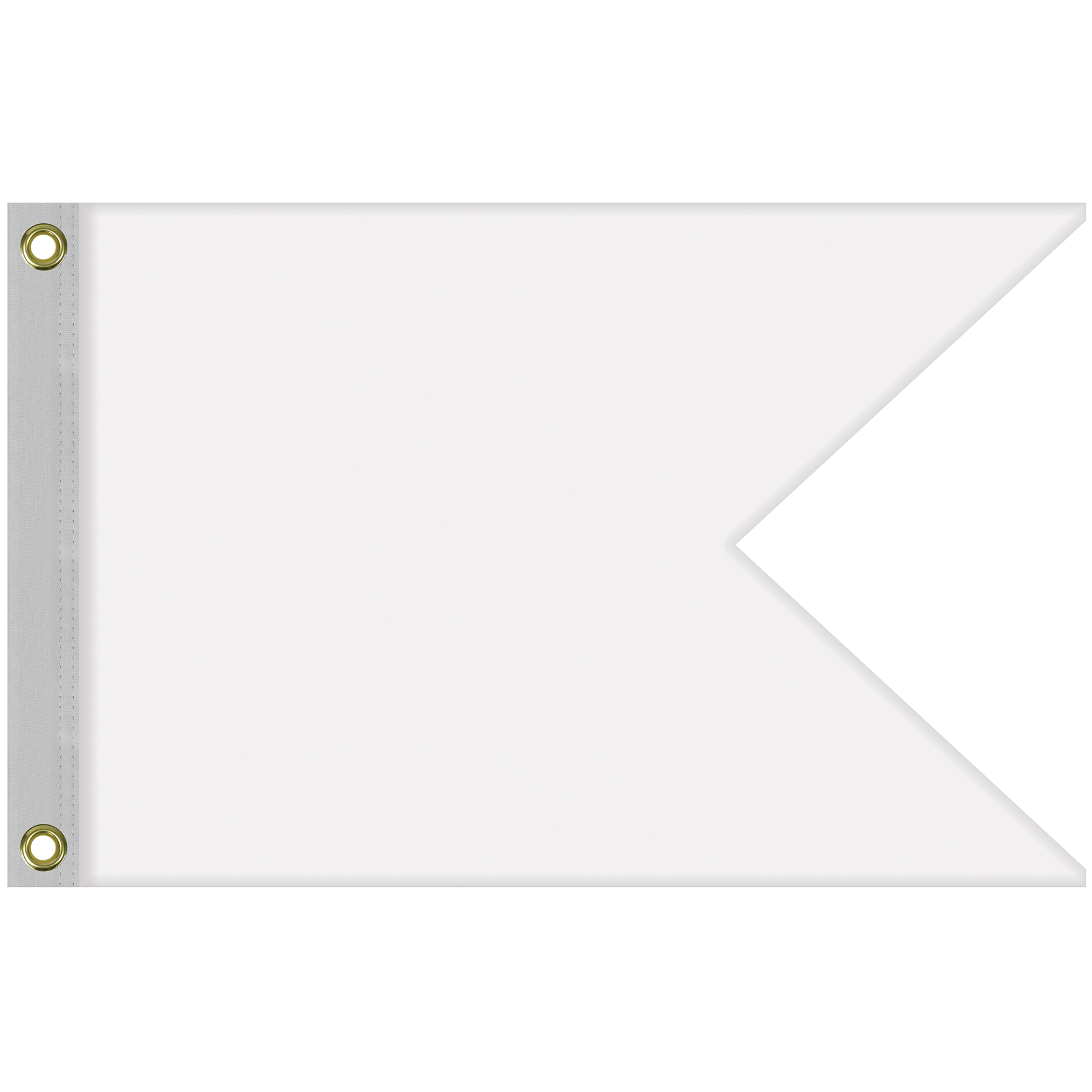 Single Reverse Knitted Polyester Guidon Boat Flag (24"x36") 11