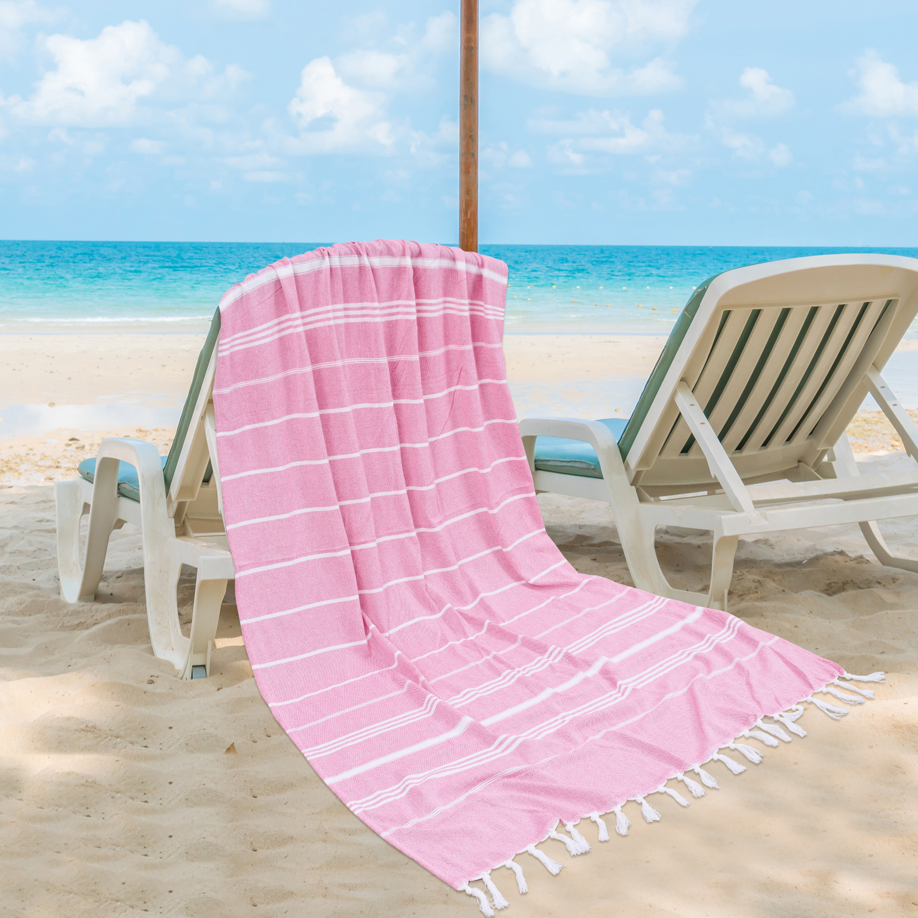 Embroidery Turkish Beach Towel 100% Cotton 8
