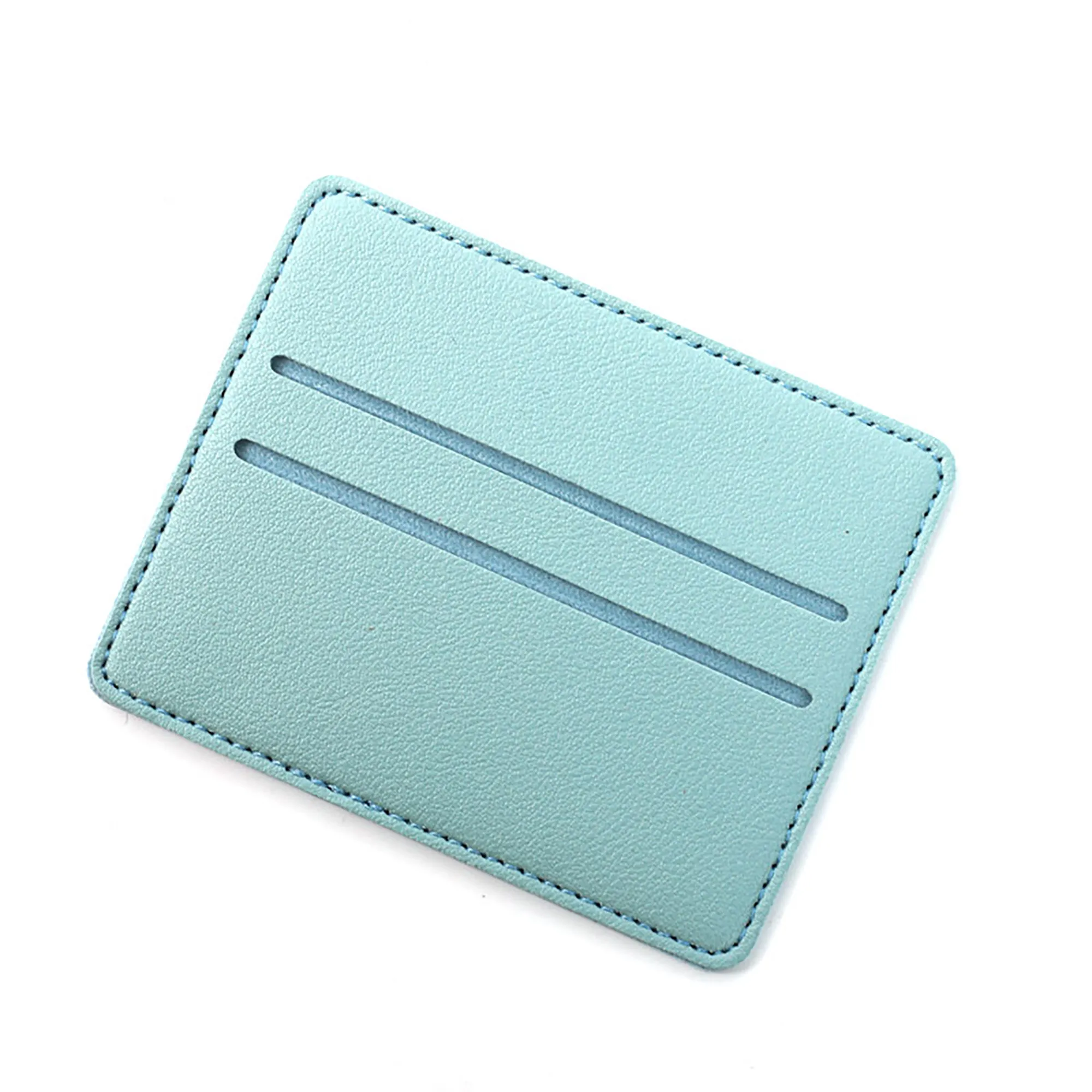Mini Slim PU Leather Credit Card Holder 3