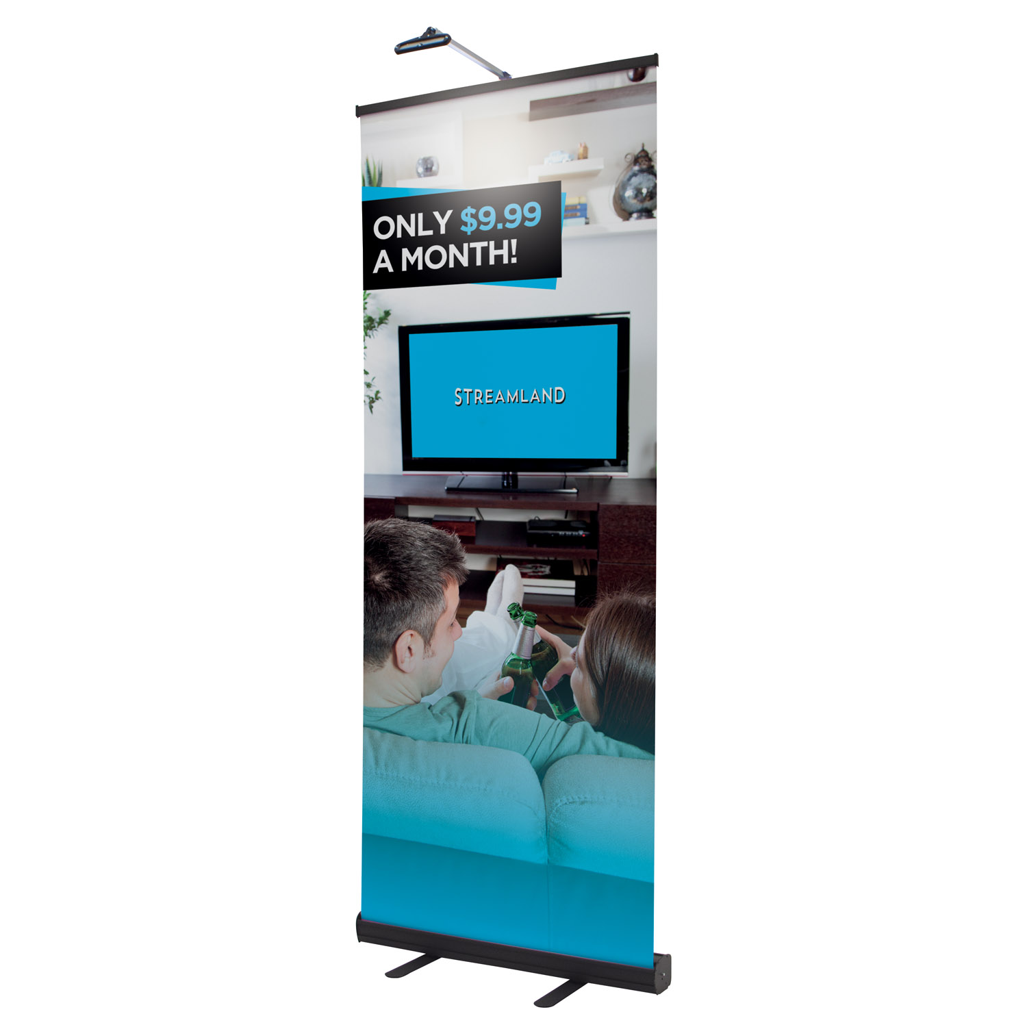 31.5" Economy Retractor Kit (No-Curl Hybrid Media) 18