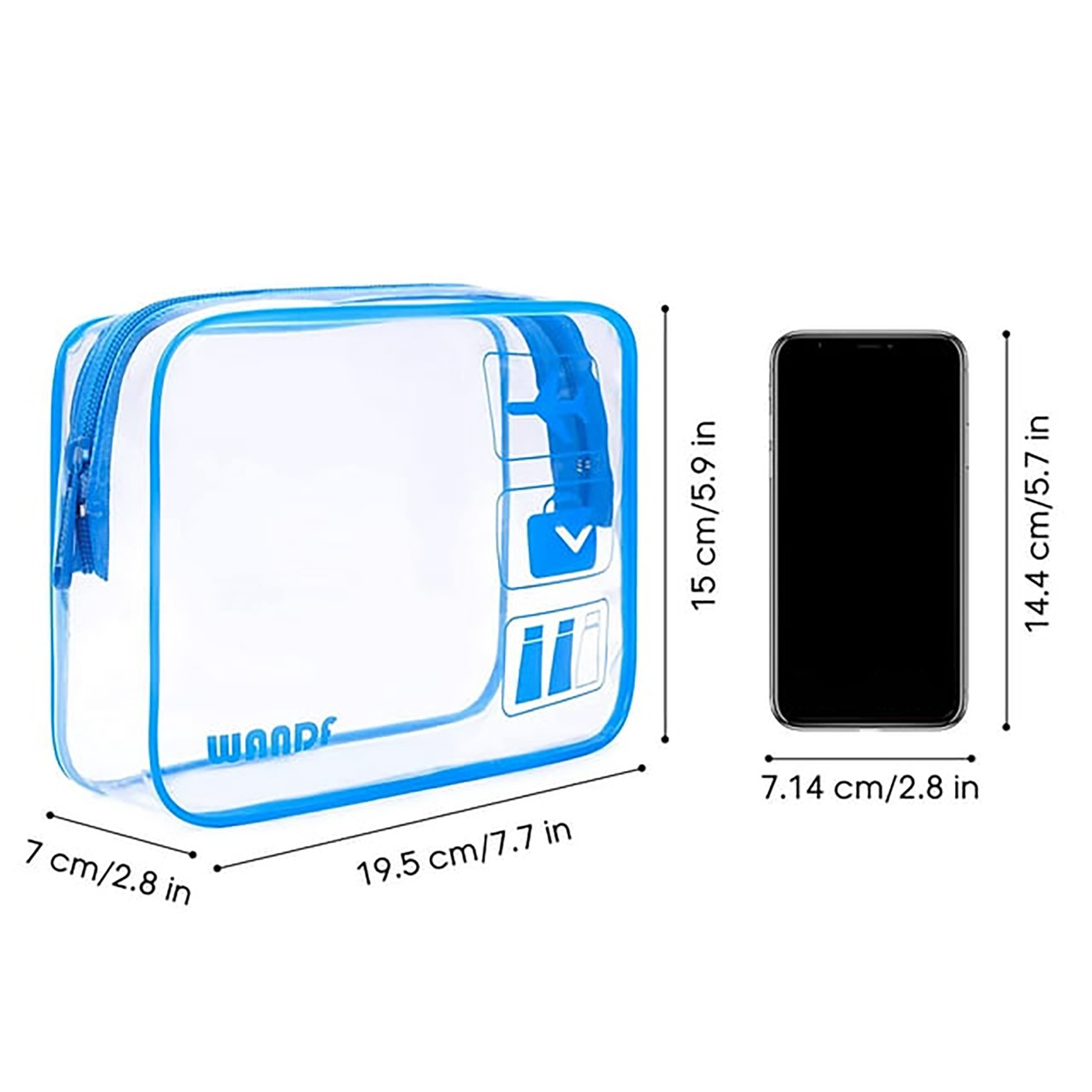 Travel Clear Toiletry Bag 6