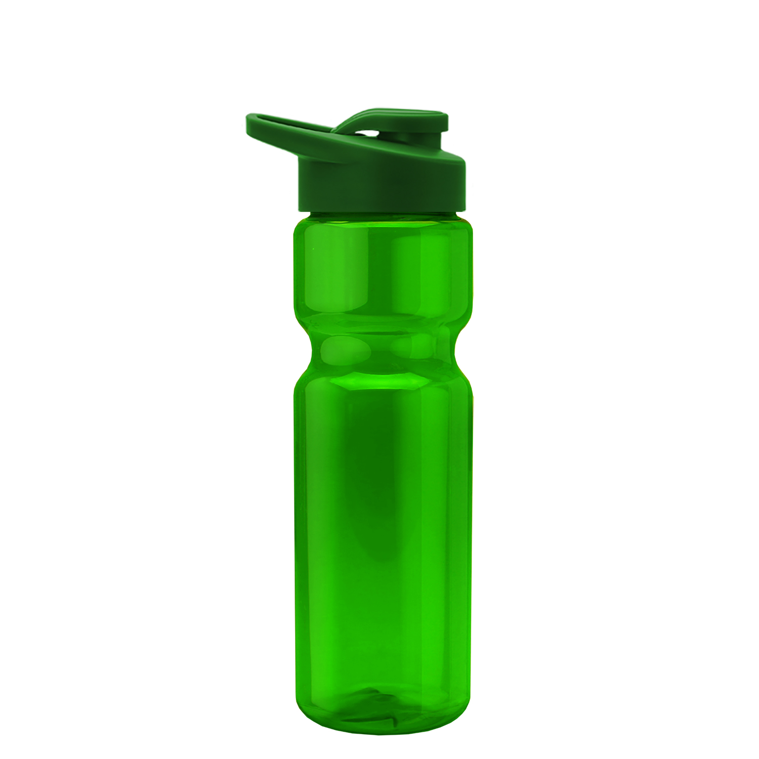 Champion - 28 oz. Transparent Bottle with Drink Thru Lid 8