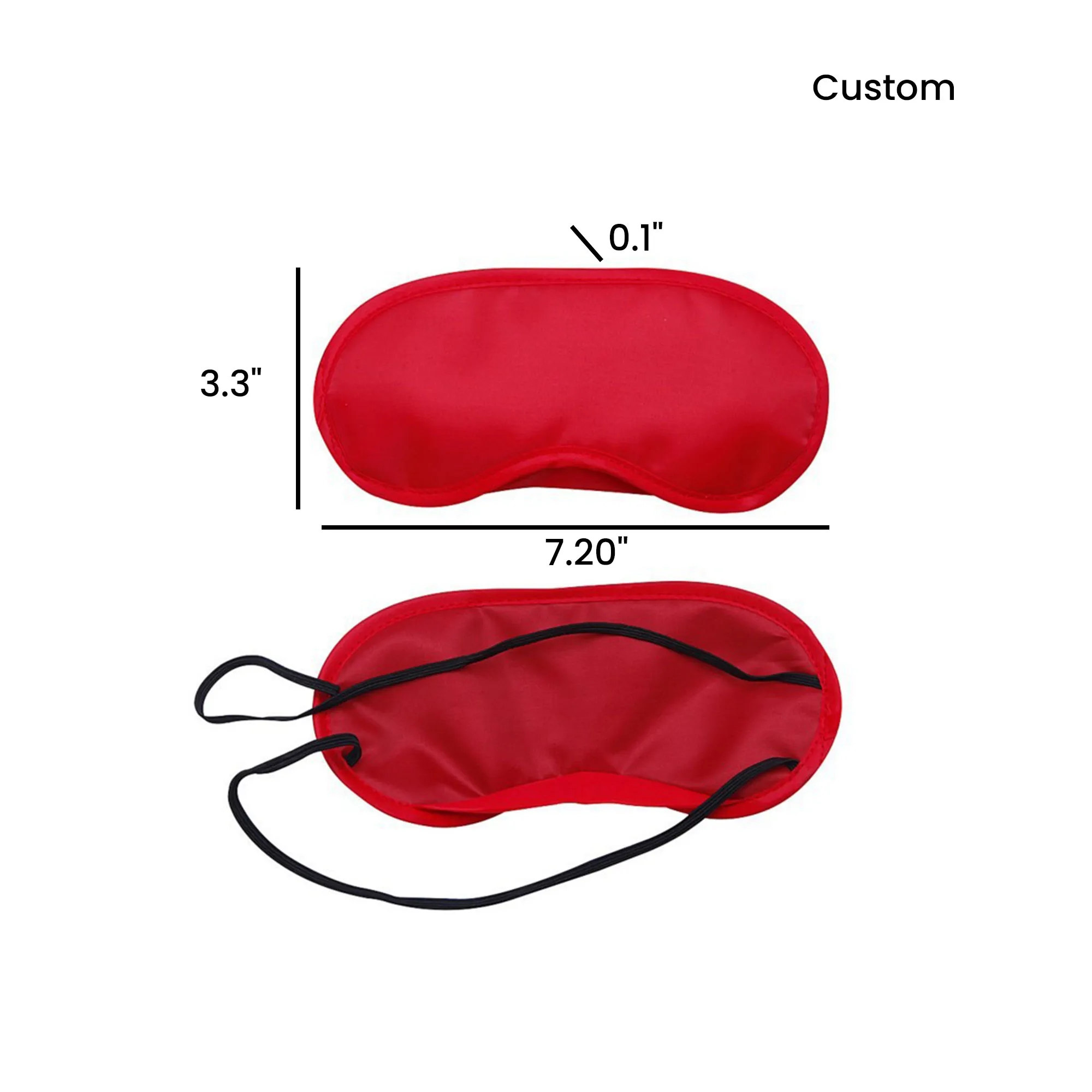 Full Color Polyester Sleep Mask 11