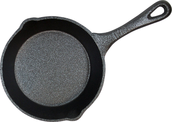 Old Mountain 6.5” Cast Iron Skillet 6
