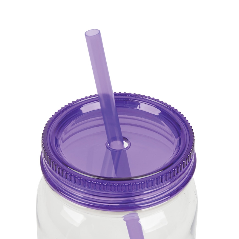 Bootlegger II 27 oz. RPET Mason Jar Tumbler 11