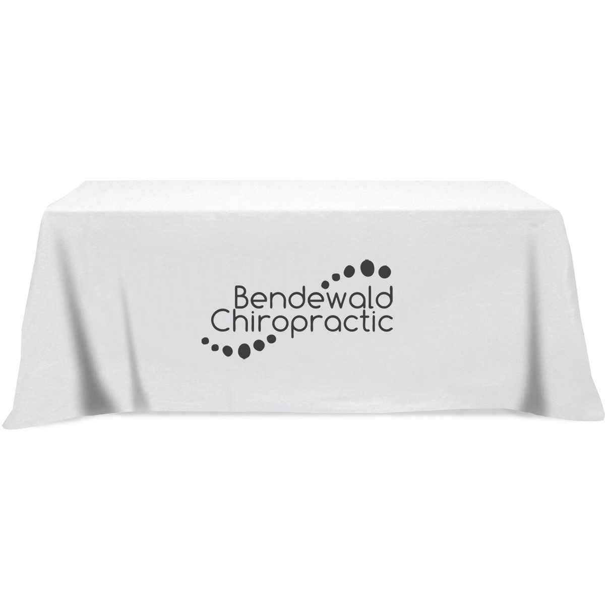 Flat 4-sided Table Cover - fits 8 foot standard table: Poly-Cotton 6