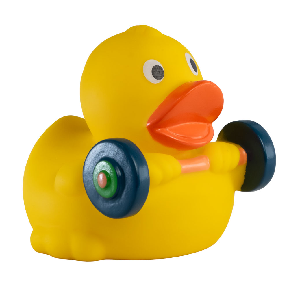 Weight Lifter Duck 4