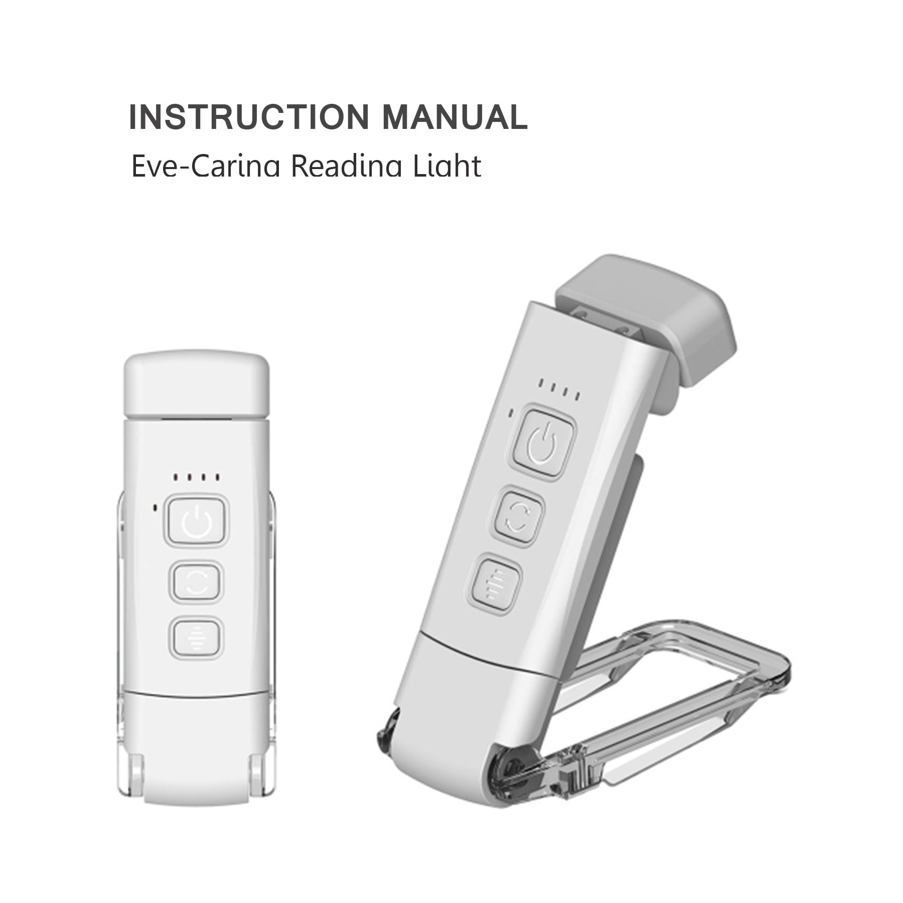 Reading Book Clip Night Light With USB Charging 2