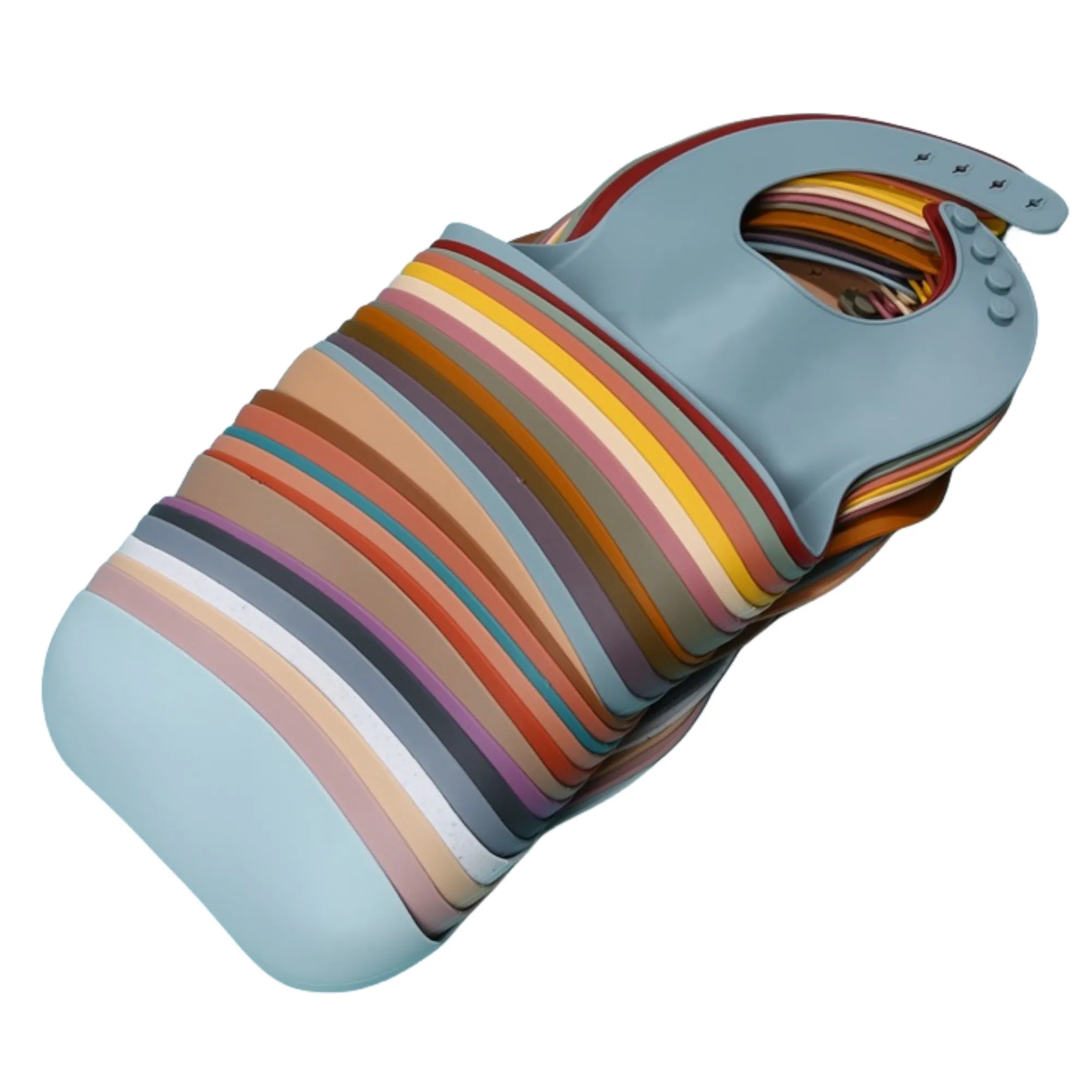Soft Waterproof Silicone Baby Bibs 3
