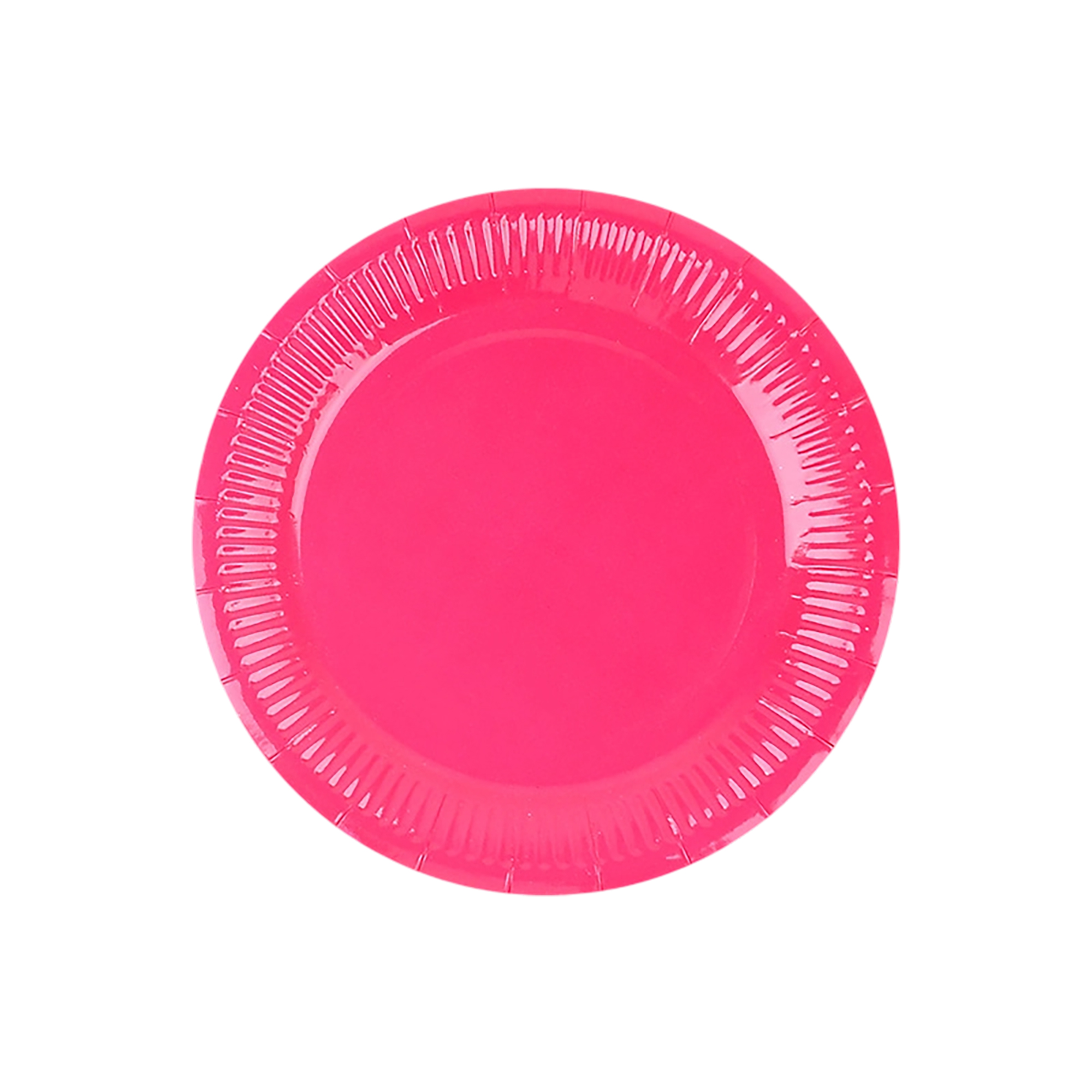 Paper Plate Disposable Round Design Colorful Pattern 7" Diameter 10