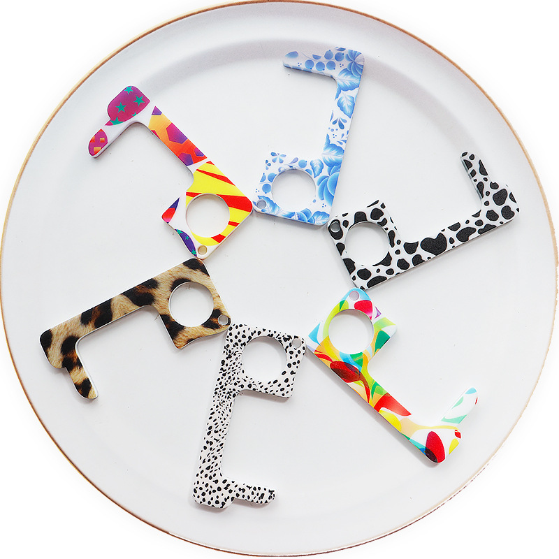 Retractable Keychain Acrylic Door Opener 2