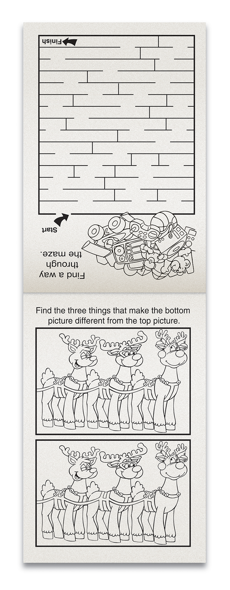 ACTIVITY PAD - Holiday Fun Activity Pad 4