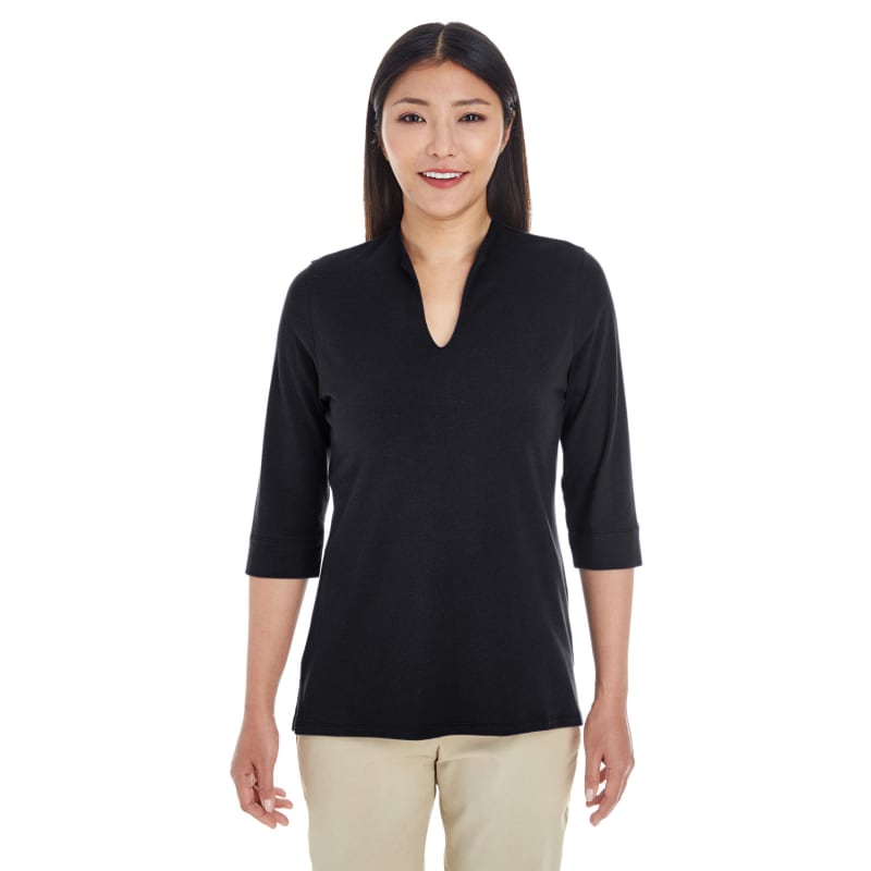 Devon & Jones Ladies' Perfect Fit™ Tailored Open Neckline Top 3