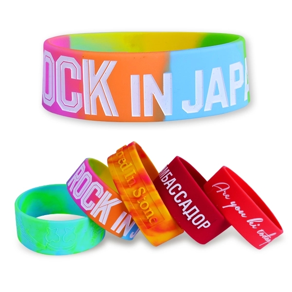 1" Silcone Wristbands 3