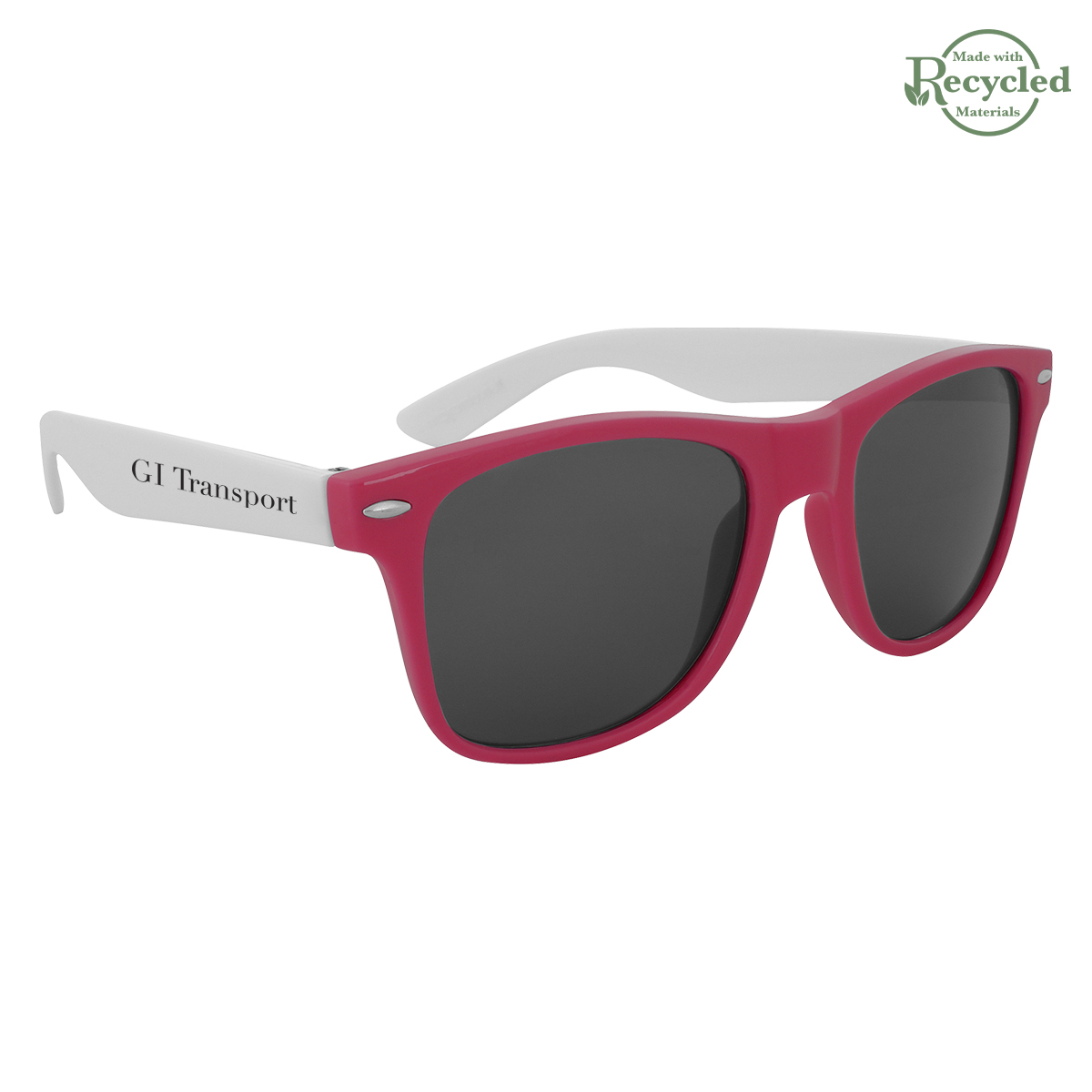 Full Color Colorblock Malibu Sunglasses 67