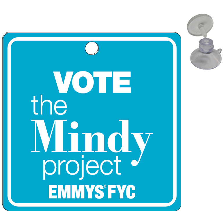 Baby on Board Sign .040 White Styrene Custom shape (24 sq/in) printed, 7/8" dia. suction cup in bulk