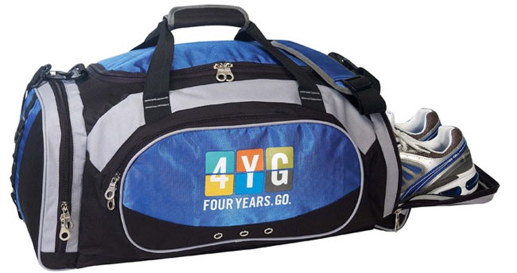 Deluxe Poly Duffel Bag with Shoe Storage 4