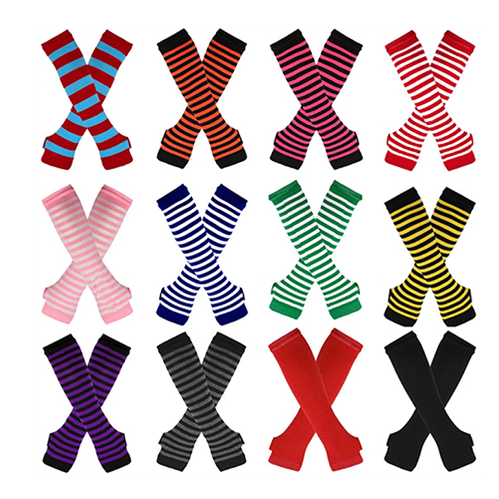 Practical Knit Arm Warmer Gloves 1