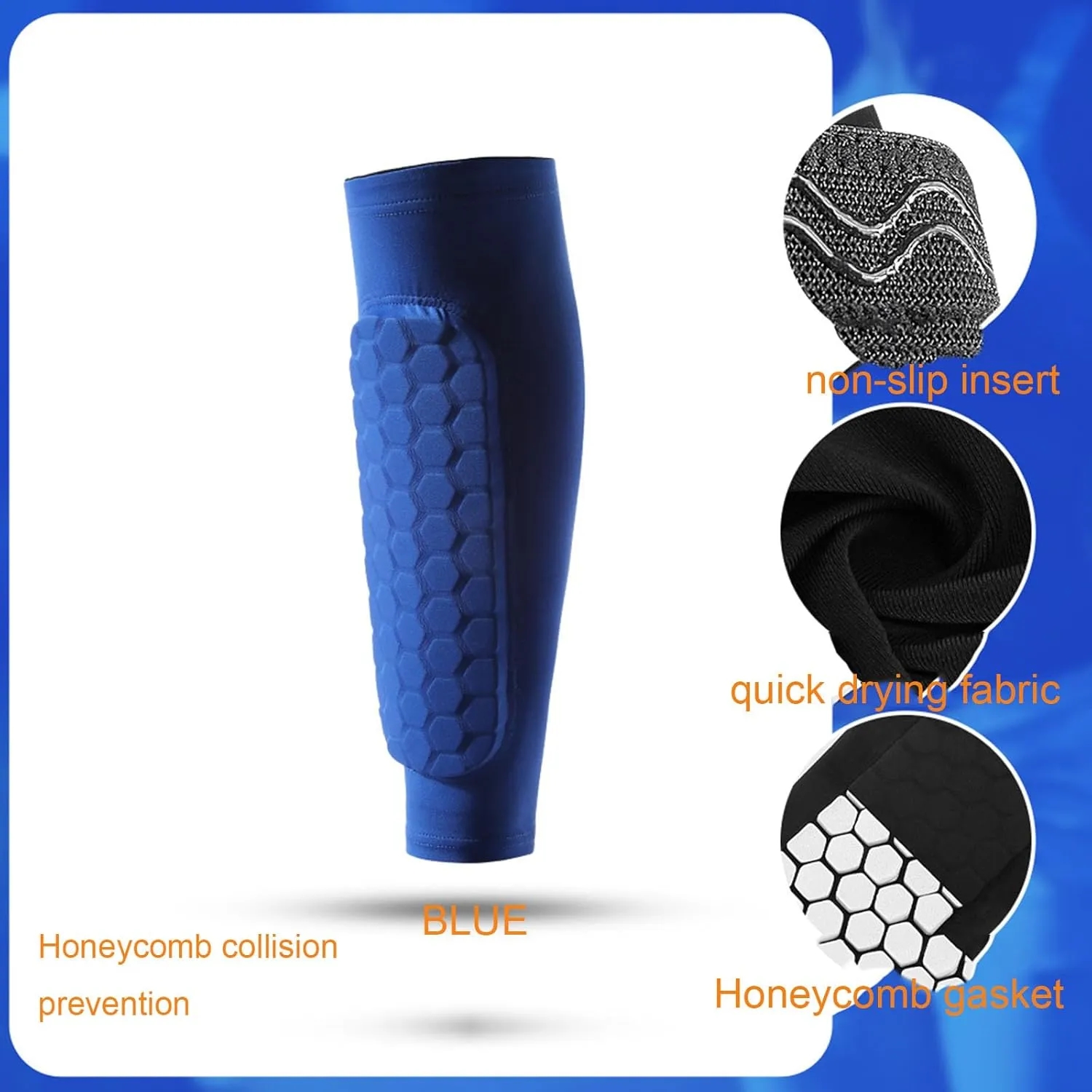 Leg Sleeve With Shin Guard 2