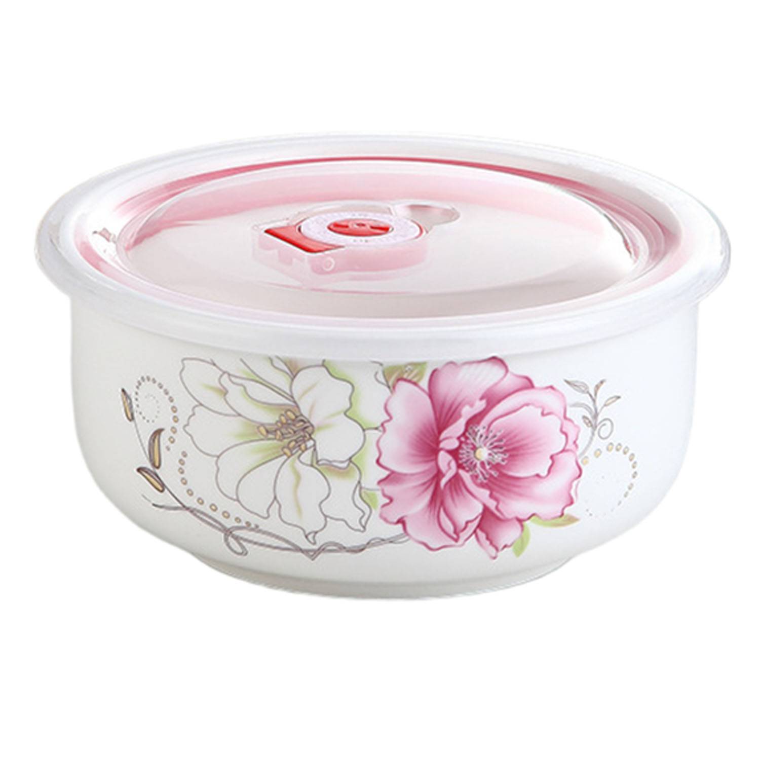 6 Inch Kitchen Ceramic Bowl w/ Airtight lid 4