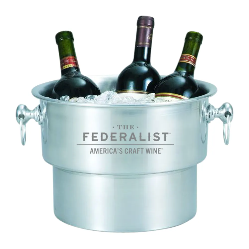 Large Metal Wine Bucket 1