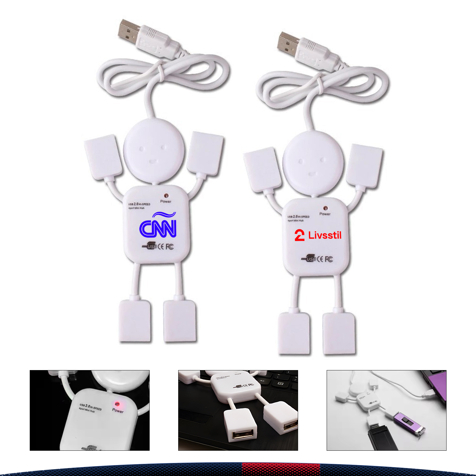 Robot USB 2.0 Hub 1