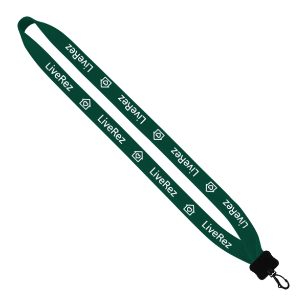 3/4" Cotton Lanyard with Plastic Clamshell & Swivel Snap Hook 15