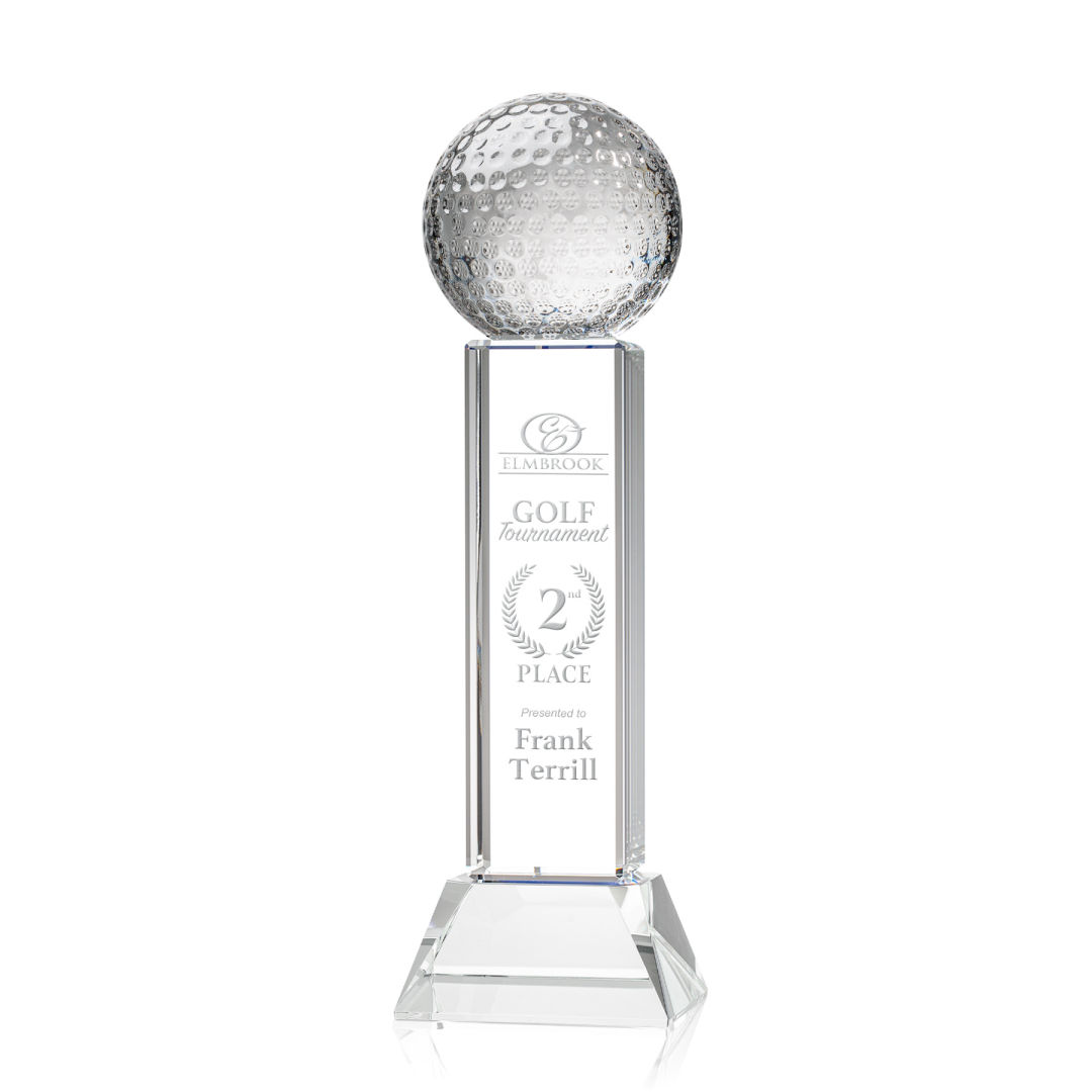 Golf Ball Award on Stowe Base - Clear 4