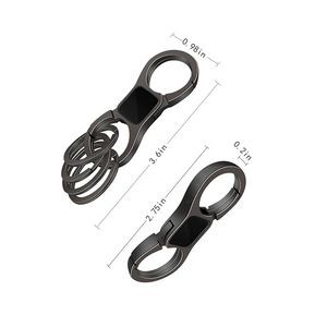 Quick Release Key Chains With 4 Key Rings 5