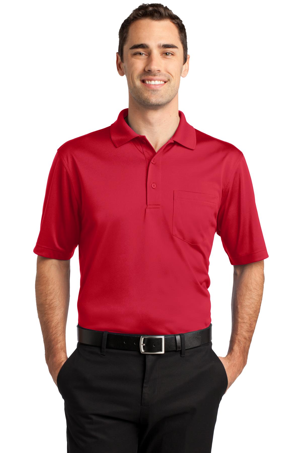 CornerStone Select Snag-Proof Pocket Polo. CS412P 48