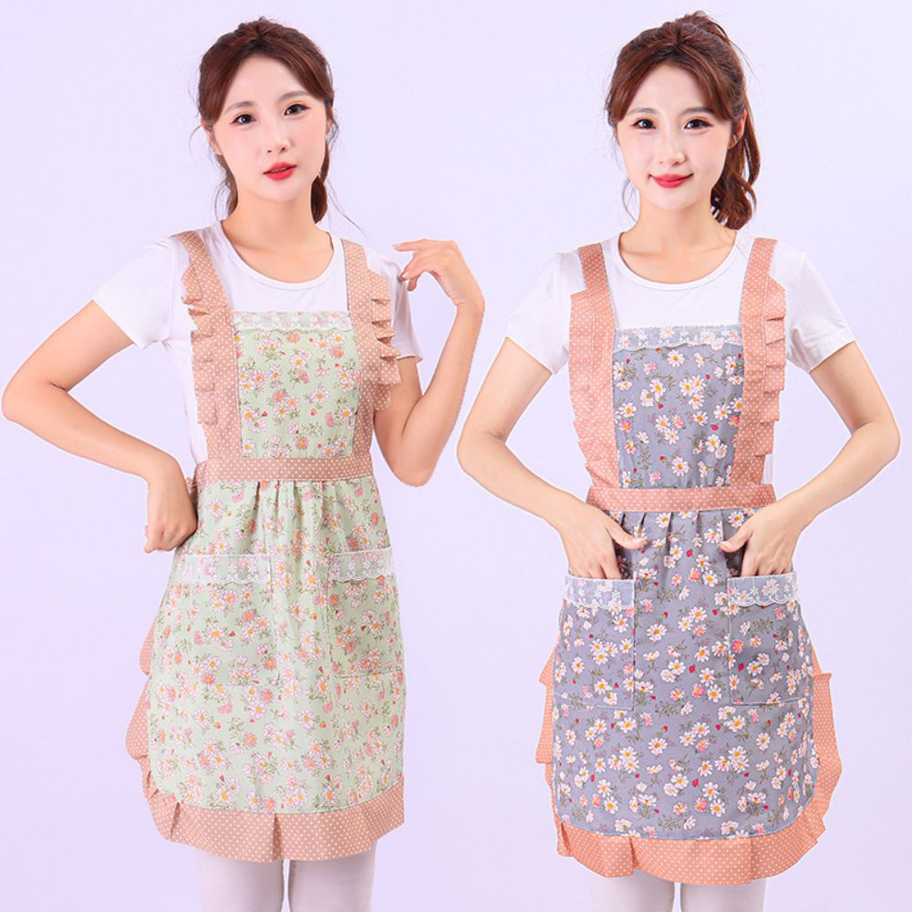 Kitchen Style Bamboo Cotton Apron 4