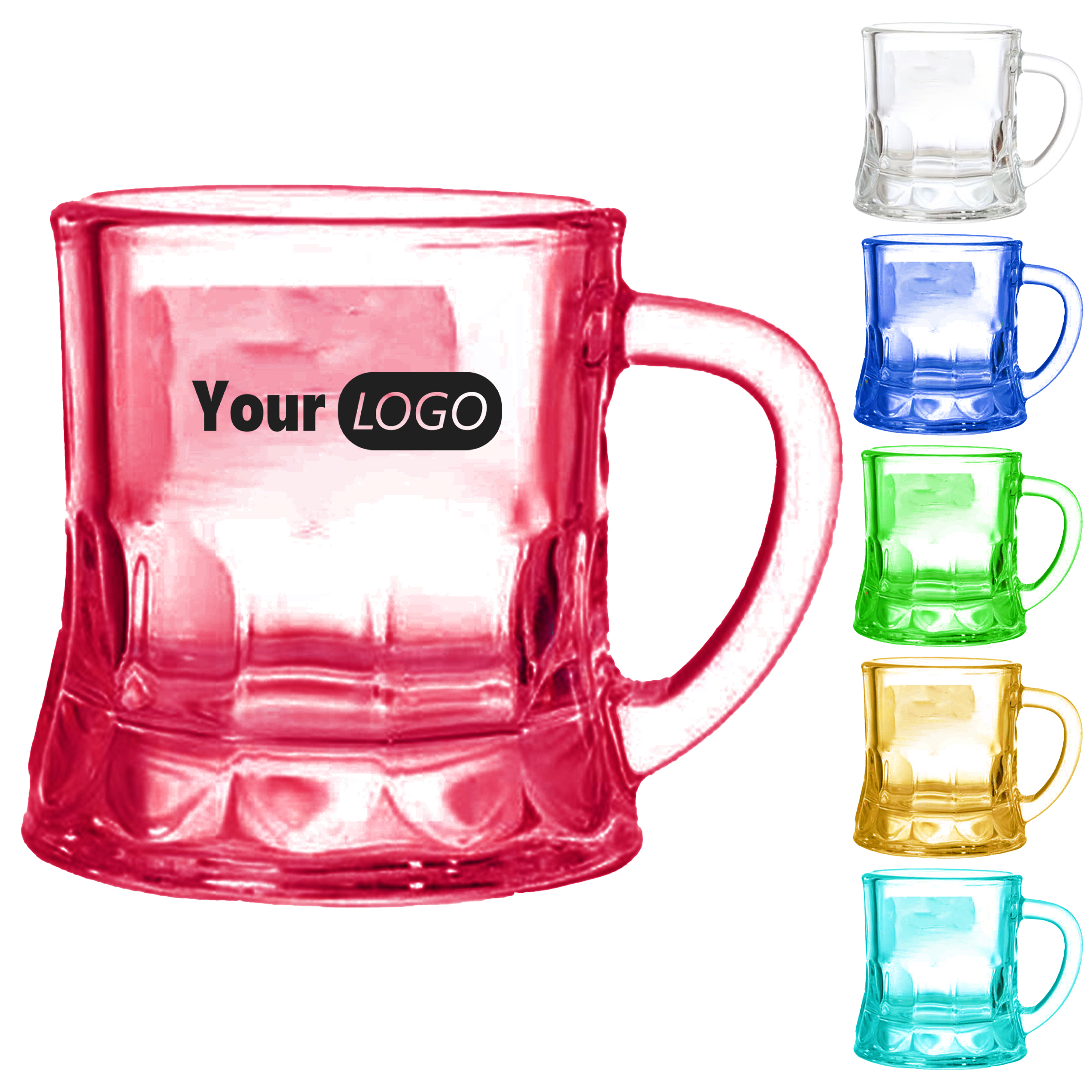 Plastic Clear Plastic Mini Mug Shot Glass For Festive Drink Service 1