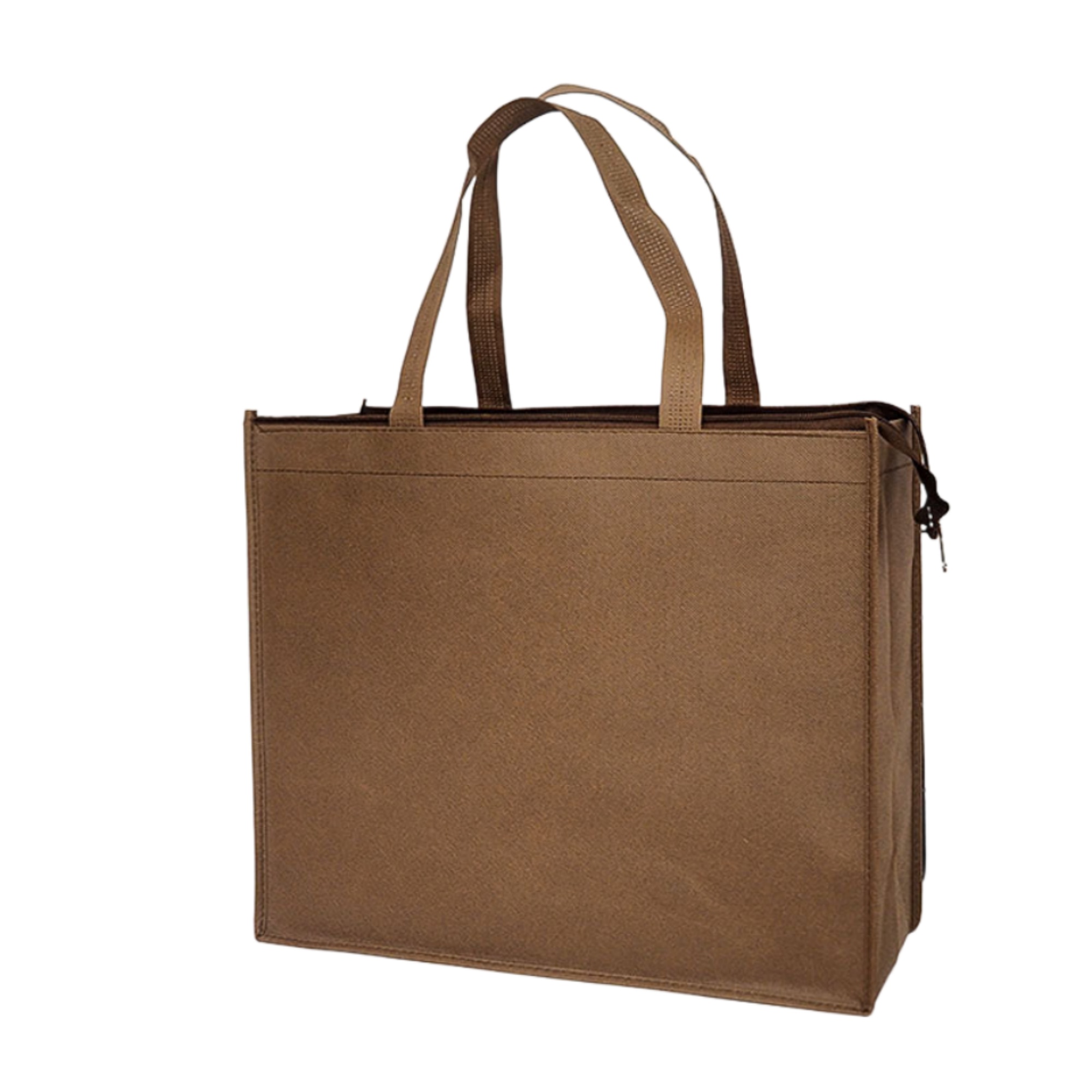 Non-Woven Reusable Grocery Zipper Tote Bags 6